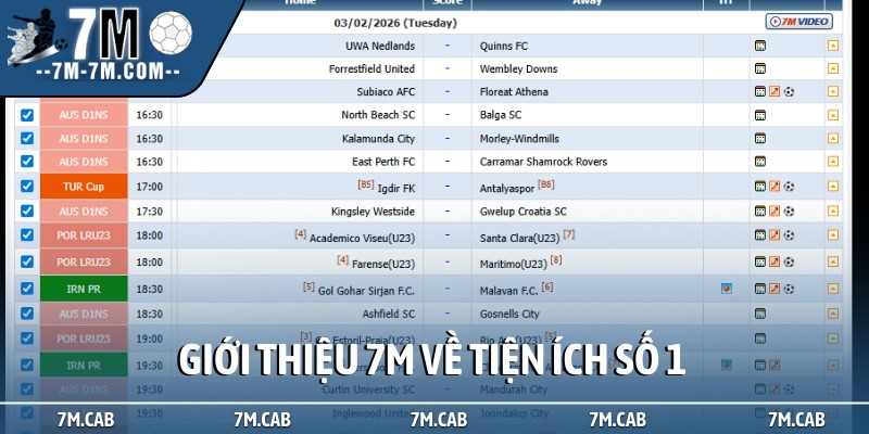 Giới thiệu 7M về tiện ích số 1